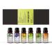 100% Pure Therapeutic Grade Essential Oils Gift Set - 6 x10 mL for Aromatherapy & Massage - Lavender Eucalyptus Sandalwood Sweet Orange Lemon Grass Peppermint - Buy Online on GoSupps.com