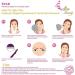 CKANDAY 24 Pieces Eyebrow Trimmer Women Men with Precision Cover Green Pink Yellow - Buy Online on GoSupps.com