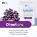 IDLife Grape Hydrate Drink Powder - Instant Electrolyte Fueled Hydration with Vitamins, MCTs & Minerals for Vital Nutrients - 15 Sticks per Bag - Buy Online on GoSupps.com