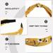 Solustre 10 Pack Floral Hair Bands for Toddlers & Women - Fabric Knot Headbands Trendy Accessories - Buy Online on GoSupps.com