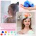 72 Pack Mini Exfoliating Shower Sponges Assorted Colors | Bath Pouf Scrubber for Kids, Women, and Babies - Travel-friendly Loofahs - Buy Online on GoSupps.com