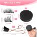 Magnetic Eyelashes without Eyeliner 12 Pieces Reusable Dual Magnetic lashes False Eyelashes No Glue and Eyeliner Needed Natural Look 3D False Lashes Black Eyelashes Waterproof & Easy to Wear - Buy Online on GoSupps.com