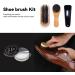 Shoe Polish Kit Cleaning Shine Care Barrel Set PU Travel Shoe Shine Brush kit with Brush Travel Case Luxury Premium Soft Horsehair Bristle Dauber Wooden Applicator Shoehorn Cloth 11 Piece - Buy Online on GoSupps.com