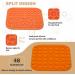 3 Pcs Licky Mats for Dogs 2 Dog Lick Mats with 1 Silicone Spatula Dog Lick Pad with Strong Suction Suitable for Pet Bathing Grooming Training 2 PCS (1 PCS Blue + 1 PCS Orange) - Buy Online on GoSupps.com