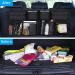 URAQT Car Boot Organiser & Waterproof Kick Mats Set - Multi-Pocket Children's Travel Storage - Durable & Foldable - Black 87x45cm - Buy Online on GoSupps.com