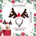 Christmas Pet Headband - Adjustable Reindeer Antlers & Moose Costume for Dogs & Cats | Perfect Holiday Gift Outfit - Buy Online on GoSupps.com