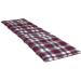 Large 75x20cm Grape Seed Pillow - 8-Chamber Flannel Heat Pad | Extra Long Red Check Design - Buy Online on GoSupps.com
