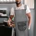 Beavorty overalls aprons decor hair stylist apron for men hair stylist apron with pocket apron for men barber men barber apron salon hair stylist apron tpu uniform man 74x66cm 1.0 - Buy Online on GoSupps.com