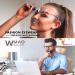 Square Nerd Blue Light Blocking Glasses - Leopard/Black/Transparent/Pink - Non-Prescription Computer Eyeglasses - Buy Online on GoSupps.com