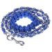 ZHAIQIUYAN Durable Twisted Bite Resistant Leash Large Dogs Pet Dog Chain New Blue