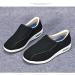 Women's Adjustable Diabetic Shoes - Easy Slip-On Orthopedic Slippers for Swollen Feet - Black Size 12 with Removable Memory Foam Insoles - Buy Online on GoSupps.com