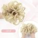 Vlasy Messy Bun Hair Piece 35g 101# | Curly Wavy Scrunchies Extensions for Women | Synthetic Chignons Updo Accessory for Girls - Buy Online on GoSupps.com