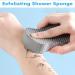 Ultra Soft Exfoliating Shower Sponge - Multi-Texture Deep Cleansing Shower Gadget | Skin-Friendly & Gentle Exfoliation (4 Colors - Buy Online on GoSupps.com