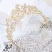 TOCESS Gold Crown Tiara for Women - Wedding Crystal Rhinestone Queen Princess Crown - Bridal Hair Accessories for Costume Party, Prom, Quinceanera - Ideal Gift for Women (Gold) - Buy Online on GoSupps.com