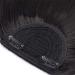 SEGO Clip-in Pony Hairpiece Extensions - Realistic Dark Black Fringe Bangs One Piece Front Hair Extension for International Shipping - Buy Online on GoSupps.com