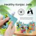 Hethstia Konjac Jelly Collagen Peptides Various Flavors 10-Pack and Orange Konjac Jelly with Collagen Peptides 10 Pouches Fruit Jelly Snacks Low-Calorie Drinkable Jelly with Vitamin C Sugar-Free - Buy Online on GoSupps.com