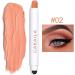 Eye Shadow Sticks | Double-end Matte Pearlescent Silkworm - Stick Highlighter Makeup Automatic Rotating for Women Girls - Buy Online on GoSupps.com