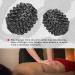 POUNDSAYA Muscle Roller Massage Roller Cellulite Roller Foam Roller Trigger Point Muscle Roller for Calves Leg Arms Deep Tissue fit roll Massager fitroll Muscle Roller (Black) - Buy Online on GoSupps.com