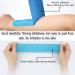 CHOIMOKU Athletic Tape Knee Tape 2inches Uncut Kinesiology Tape Waterproof 2" Sports Tape for Muscle Support Ankle Shoulder 6 Rolls (3x Beige 3x Black) - Buy Online on GoSupps.com