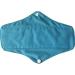 MUMBABY 6-Piece 25.4cm Regular Charcoal Bamboo Mama Cloth Menstrual Pads Blue M | Reusable Sanitary Pads - Buy Online on GoSupps.com