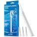 Dermaplane Razor Include 4 Replaceable Blades Face Razors for Women Face Exfoliation Durable Eyebrow Razors Help Remove Peach Fuzz and Dead Skin Silver