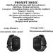 Wireless Wrist Pager System - 4-in-1 Caregiver Watch Call Button Set | IPX7 Waterproof for Home, Factory, Hotel, Hospital & Restaurant - Buy Online on GoSupps.com