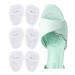 BHXANZOU Ball of Fore Foot Pain Relief Cushions Pads for Women High Heels Shoes 3 Pairs Metatarsal Forefoot Shoe Pads High Heel Foot Cushion Pads Inserts for Mens Women Shoes(Clear Small Bulge) 3 Pairs Small Bulge Clear