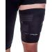 Pure Athlete Thigh Compression Sleeve with Adjustable Straps - Black X-Large - Buy Online on GoSupps.com