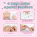 144Pcs Kids Press on Nails - Children Girls Short Artificial Fake Nails - No Fading Quick Stick on Cute Pre Glue Full Cover Acrylic Nail Kit - Rainbow Design - Perfect Gift for Kids - Buy Online on GoSupps.com