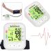 Blood Pressure Monitor with Pulse Rate Detection - Large LCD Display - BP Cuff Kit Included - Accurate Home Use Monitor (White) - Buy Online on GoSupps.com