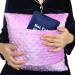 Hysterectomy Tummy Recovery Pillow, Post Abdominal Protector with Pocket Cough Cushion Surgical Gifts for Endometriosis Hernia C Section Bypass Surgery for Women Lavender