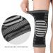 Zerone Compression Knee Sleeve | Sport Knee Brace for Running Basketball & Gym - M Black & Gray - Buy Online on GoSupps.com