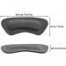 Comfort Heel Pads for Shoes - Leather Heel Cushions for Pain Relief & Blister Prevention - High Heel Comfort Pads for Men & Women - 4 Pairs Dark Grey - Buy Online on GoSupps.com