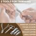 ZENO 13-Piece Nail Clippers Set for Thick Nails - Professional Manicure Kit for Men and Women - Buy Online on GoSupps.com