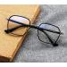 Blue Light Blocking Large Anti-UV Fashion Reading Glasses +3.00 - Black & Golden Eyeglasses for Eye Protection - Buy Online on GoSupps.com