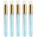 5 Pieces Lash Shampoo Brush for Eyelash Extension Cleansing Blackhead Remover Technician Supplies & Equipment Bathroom Accessories (5 Brushes Blue Crystal) 5 Brushes Blue Crystal