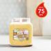 Yankee Candle Vanilla Cupcake - Medium Glass Candle | 75 Hour Burn Time | International Shipping - Buy Online on GoSupps.com