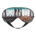 Brooklyn Bridge Print Night Blackout Eyeshade with Elastic Strap Fit Shift Work Nap Travel Relaxing
