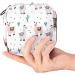 Alpaca Cactus Pattern Sanitary Napkin Storage Bag Menstrual Pad Bag Portable Menstrual Period Sanitary Pouch Zipper Tampons Collect Bags for Teen Girls Women Ladies Color 5 - Buy Online on GoSupps.com