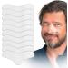 Anchy 10 Pack Nasal Pads for CPAP mask - Clear Silicone Gel - Comfortable & Reusable Mask Cushions for Sleep Apnea Therapy - Accessories for CPAP - Nose Bridge Protection