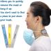 HX AURIZE Blue Face Mask Strap Extender - Adjustable for Comfort and Pain Relief - Buy Online on GoSupps.com
