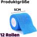 12-Pack Self-Adhesive Bandage Rolls - 5cm Elastic & Colored Band-Aids for Pets & Sports Protection - International Shipping - Buy Online on GoSupps.com