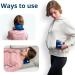 Iowa Corn Baby Mini Heating Pad - Reusable Cold Pack - Weighted for Soreness - 4x8 - 1 lb - Oasis Blue - Buy Online on GoSupps.com