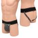 Express Orthopaedic - Medically Approved Scrotal Support/Athletic Supporter Jockstrap For Hernia Hydrocele Post Surgery & Sports (MED - Waist Circ:75-85cm) M Black / Grey