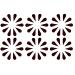 Vama Fashions Bindis Velvet Kumkum Large Size Tilak Bindi For Women Maroon Tilak Bindi Large Size