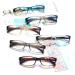 Cojwis 6 Pack Reading Glasses for Men & Women | Spring Hinge Blue Light Filter | 1.50 Strength - Multi-Color Mix - Buy Online on GoSupps.com