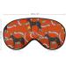 Vintage Horses & Belts Sleep Mask | Soft Eye Mask with Adjustable Strap for Comfortable Night Sleep - Buy Online on GoSupps.com