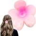 Hair Clips Flower | Hawaiian Flower Cute Hair Clip Strong Hold Hair Clips Flower Hair Accessories For Women & Girls For Thick & Thin Hair Gradient pink and purple - Buy Online on GoSupps.com