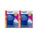 Equate Saline Solution for Sensitive Eyes, 12 FL Oz Bottles, ( 2 Twin Pack ) Total 4 Count, Complete and Proper Eye Care Solution
