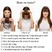 One Piece Hair Extensions Clip In Bangs Fake False Hair Piece Clip On Front Hair Bangs Fringe Cute - Medium Brown - Buy Online on GoSupps.com